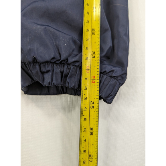 Vintage 90’s Nike Spell out Hooded Windbreaker Jacket Adult Large Blanket Lined - Picture 16 of 16